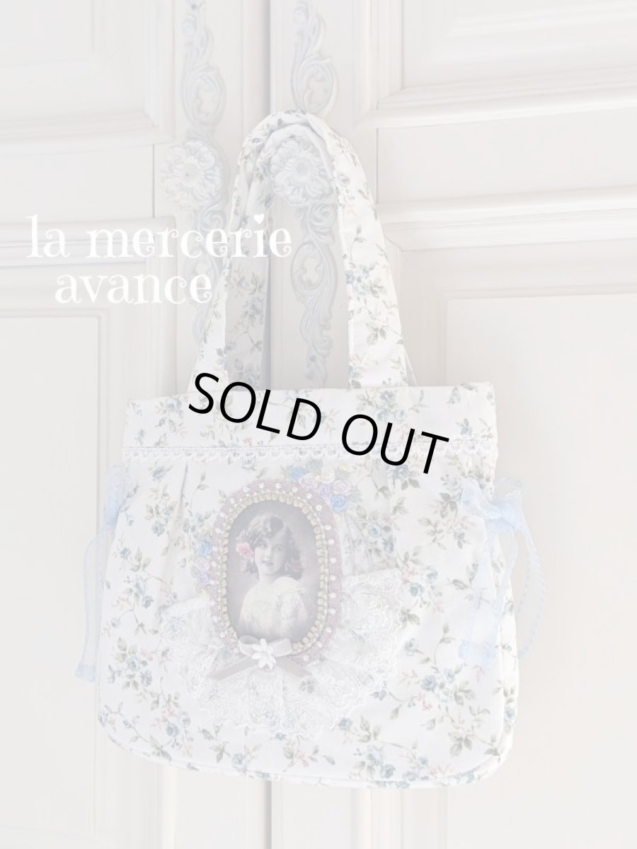 画像2: エレガントな薔薇柄のバッグ完成品（MISIHO)  (2)