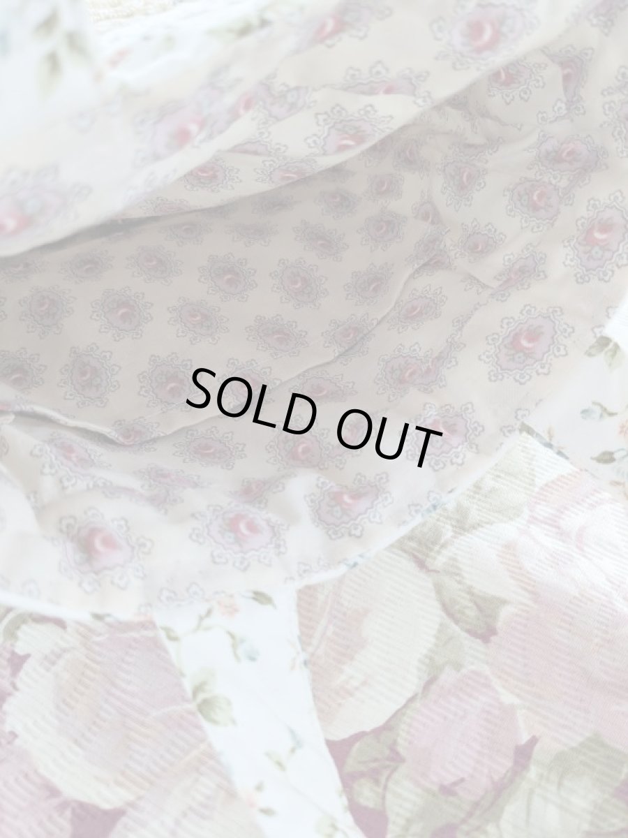 画像4: エレガントな薔薇柄のバッグ完成品（MISIHO)  (4)