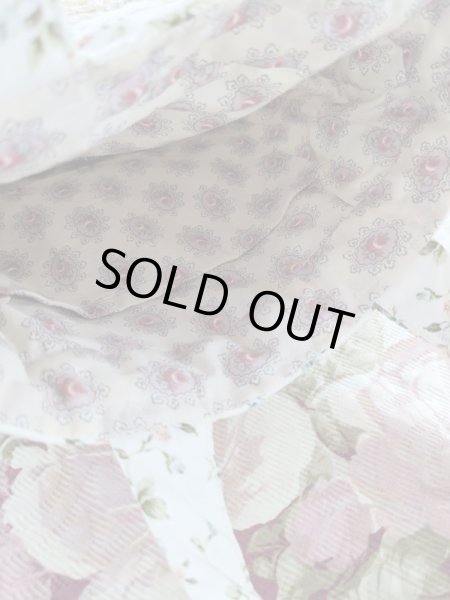 画像4: エレガントな薔薇柄のバッグ完成品（MISIHO)  (4)