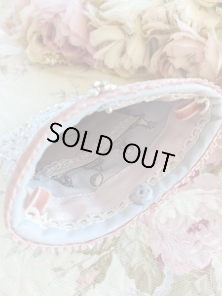 画像5: ビジューたっぷりボネットが素敵な婦人のポシェット (akiko) (5)