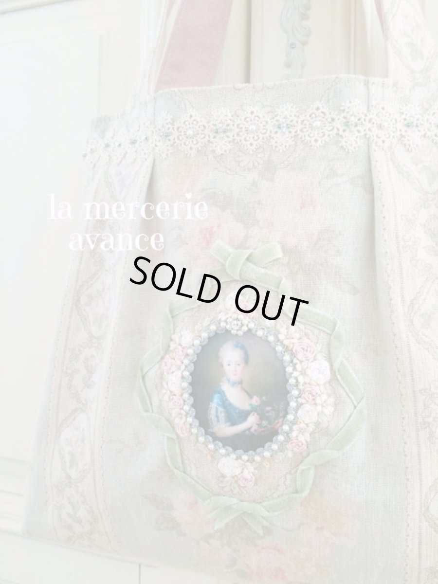 画像2: ヴィクトリアンなリネンのバッグのキット (2)