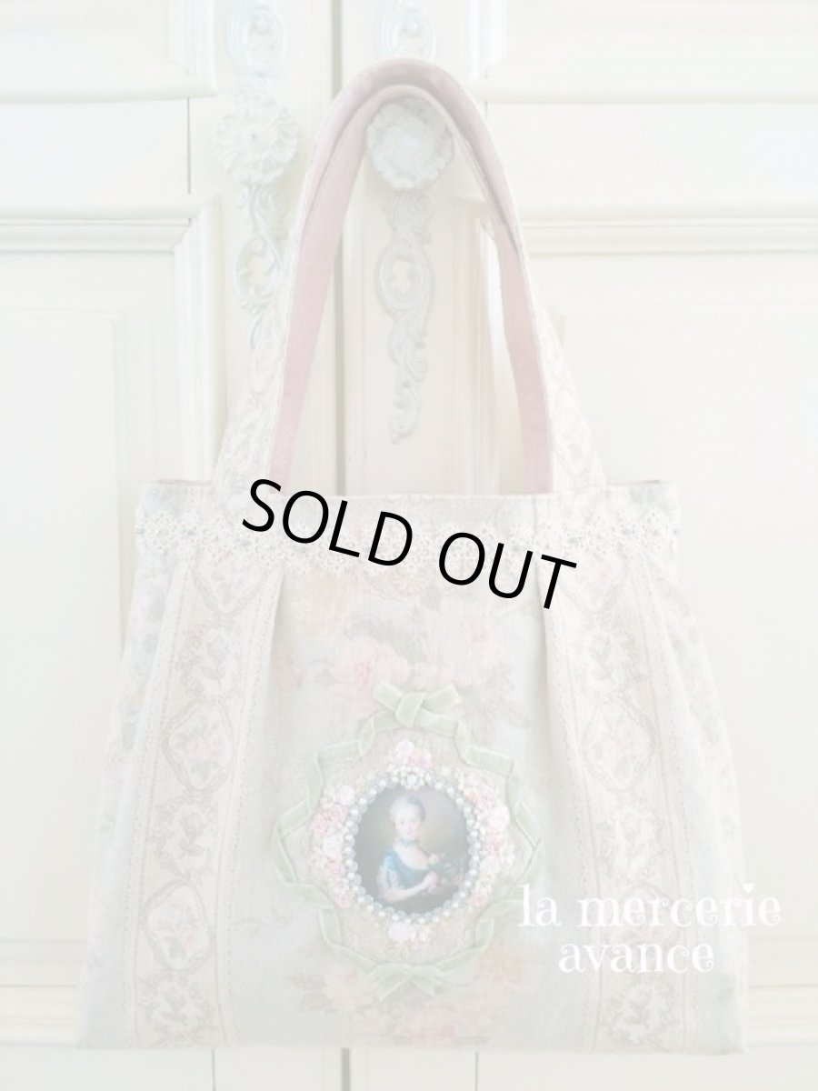 画像1: ヴィクトリアンなリネンのバッグのキット (1)