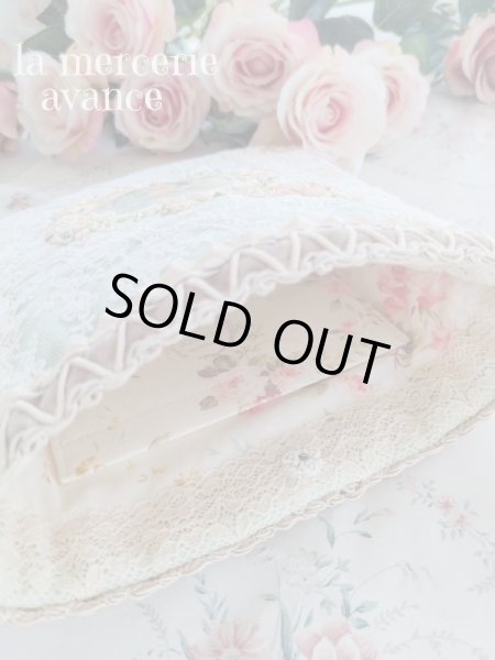 画像4: エンジェルのツイード生地のポシェット　完成品 (akiko) (4)