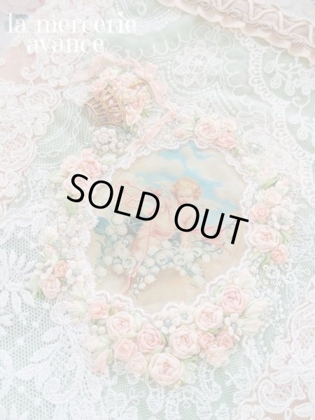 画像3: エンジェルのツイード生地のポシェット　完成品 (akiko) (3)