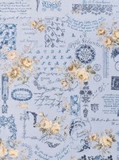 画像1: 中くらいの花柄  (1)