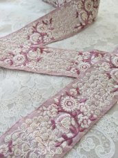 画像1: インド刺繍リボン（幅広） (1)