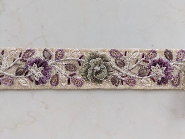 画像2: インド刺繍リボン (2)