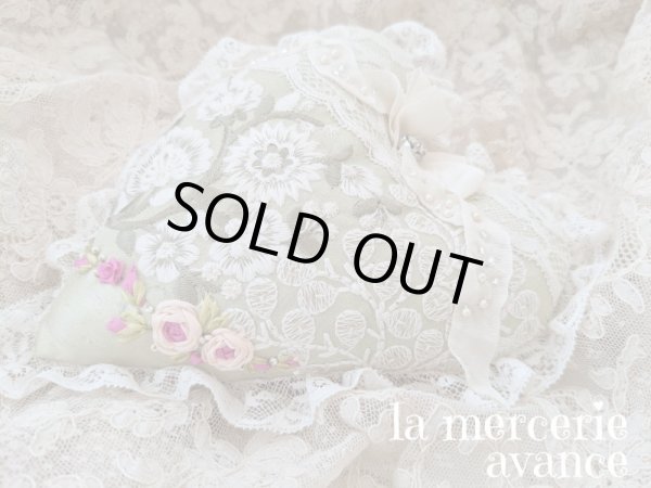 画像3: 【完成品】ハートのピンクッション・ドールクッション (akiko)　 (3)