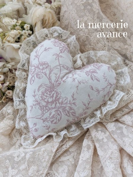 画像4: 【完成品】ハートのピンクッション・ドールクッション (akiko)　 (4)