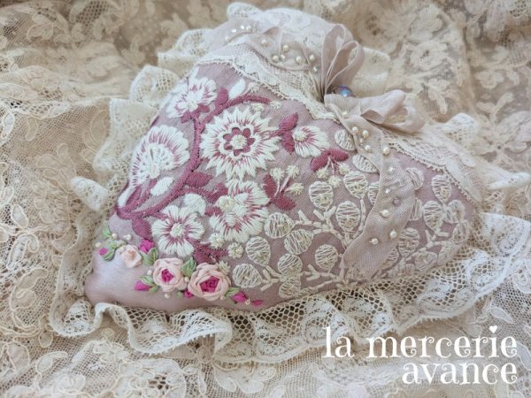 画像3: 【完成品】ハートのピンクッション・ドールクッション (akiko)　 (3)