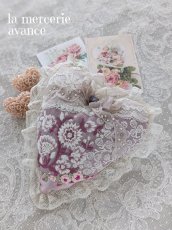 画像1: 【完成品】ハートのピンクッション・ドールクッション (akiko)　 (1)