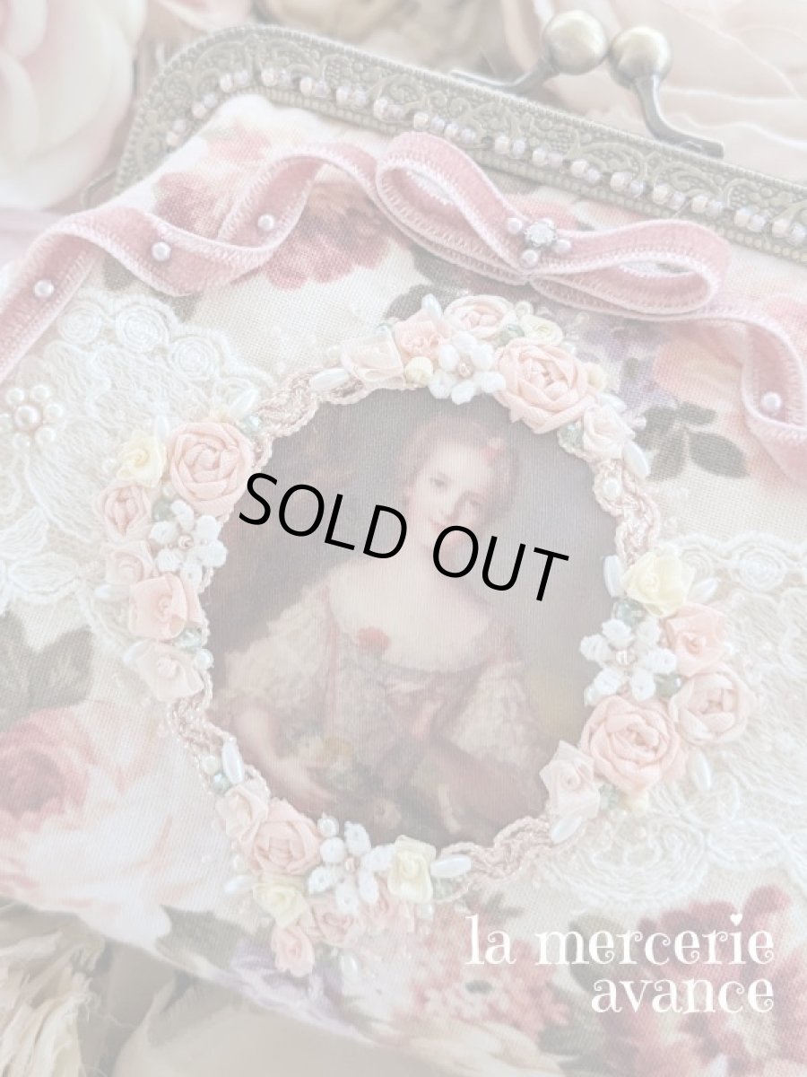 画像3: ヴィクトリアンな口金のポーチ (akiko)　マリー・ルイーズさん (3)