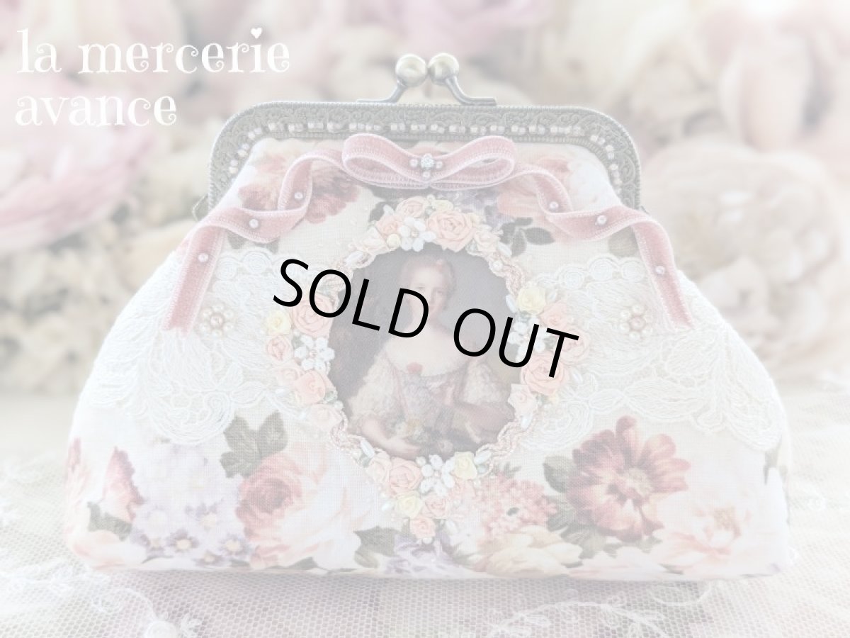 画像4: ヴィクトリアンな口金のポーチ (akiko)　マリー・ルイーズさん (4)