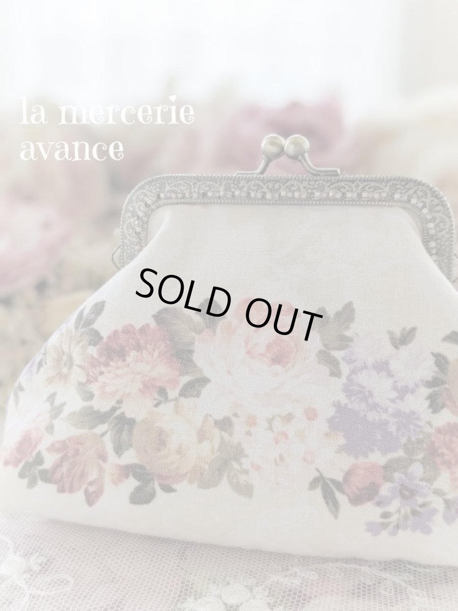 画像5: ヴィクトリアンな口金のポーチ (akiko)　マリー・ルイーズさん (5)