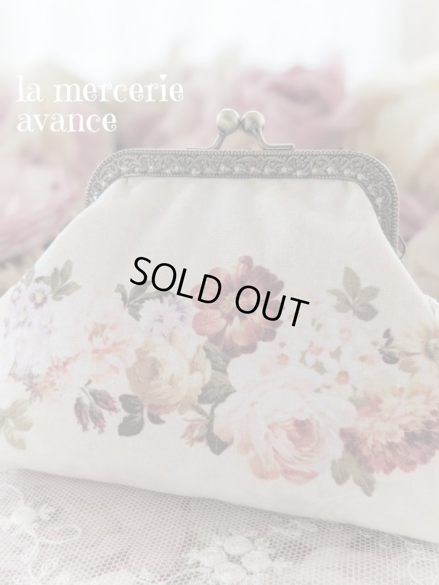 画像5: ヴィクトリアンな口金のポーチ (akiko)　マリー・アントワネットさん (5)