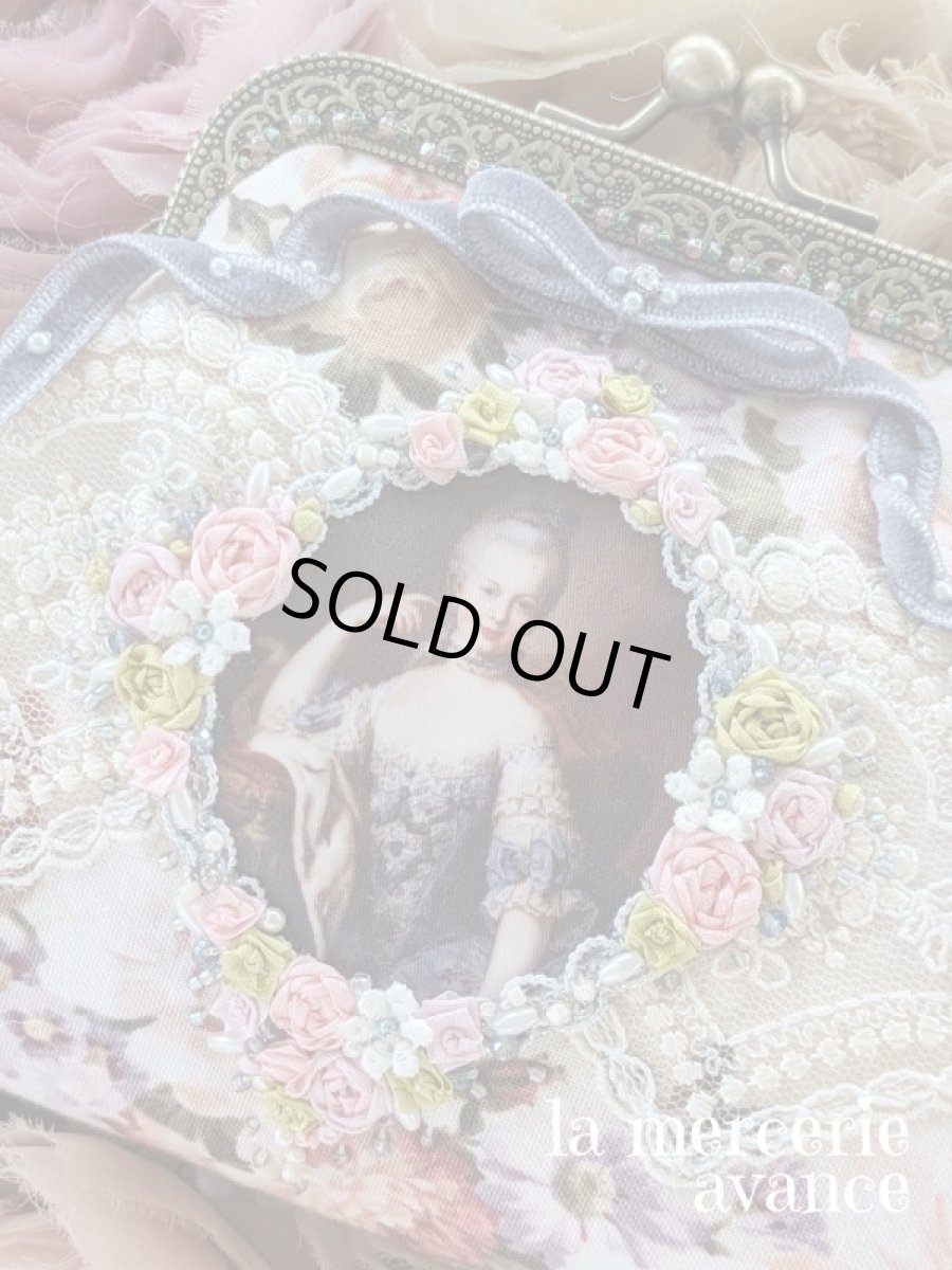 画像3: ヴィクトリアンな口金のポーチ (akiko)　マリー・アントワネットさん (3)