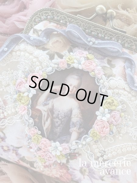 画像3: ヴィクトリアンな口金のポーチ (akiko)　マリー・アントワネットさん (3)