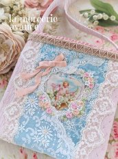 画像1: 【キット】エンジェルとスズランのポシェット		 (1)