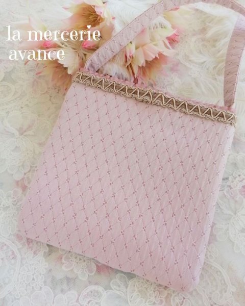 画像2: 【キット】エンジェルとスズランのポシェット		 (2)