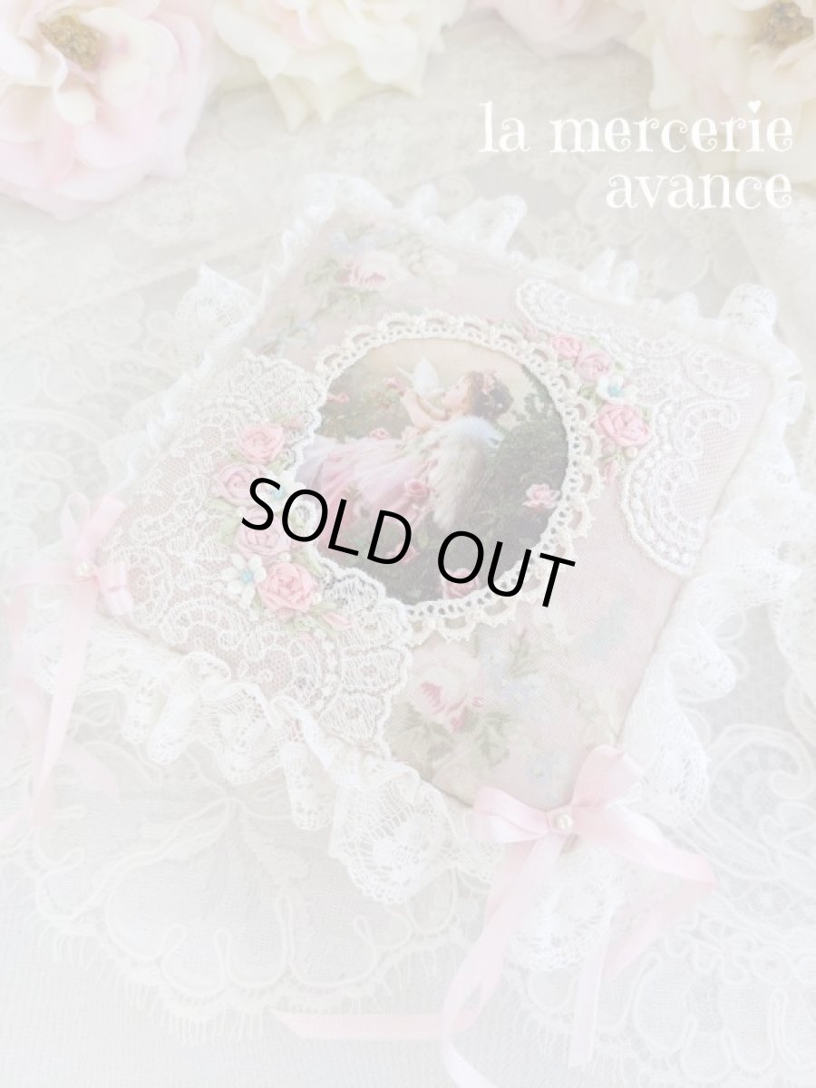 画像1: レースたっぷりエンジェルのBOX　　 (akiko)　完成品 (1)