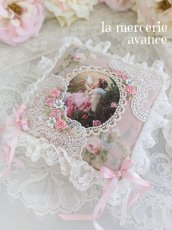 画像1: レースたっぷりエンジェルのBOX　　 (akiko)　完成品 (1)