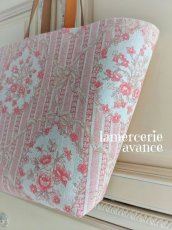 画像4: たくさん入る 綿麻生地の大きめバッグ　完成品  (4)