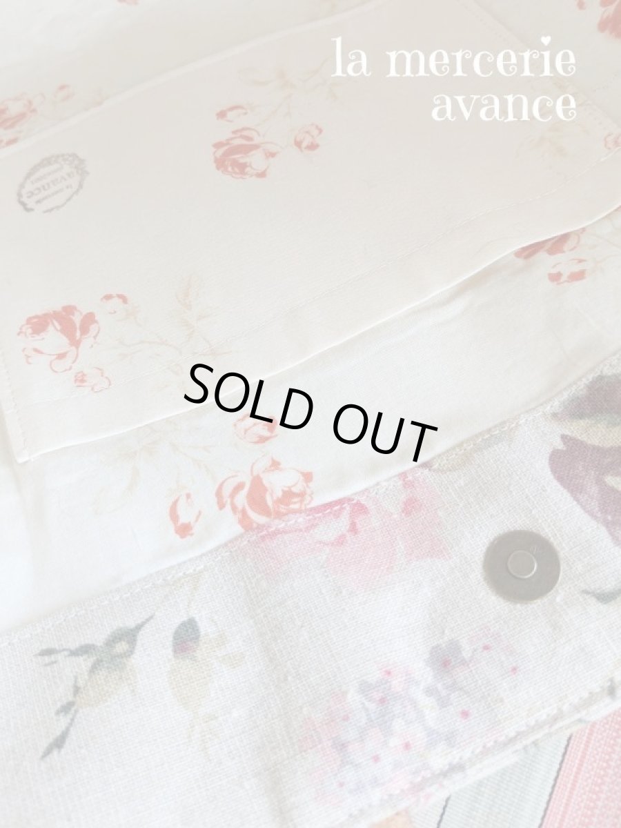 画像5: たくさん入る 綿麻生地の大きめバッグ　完成品  (5)