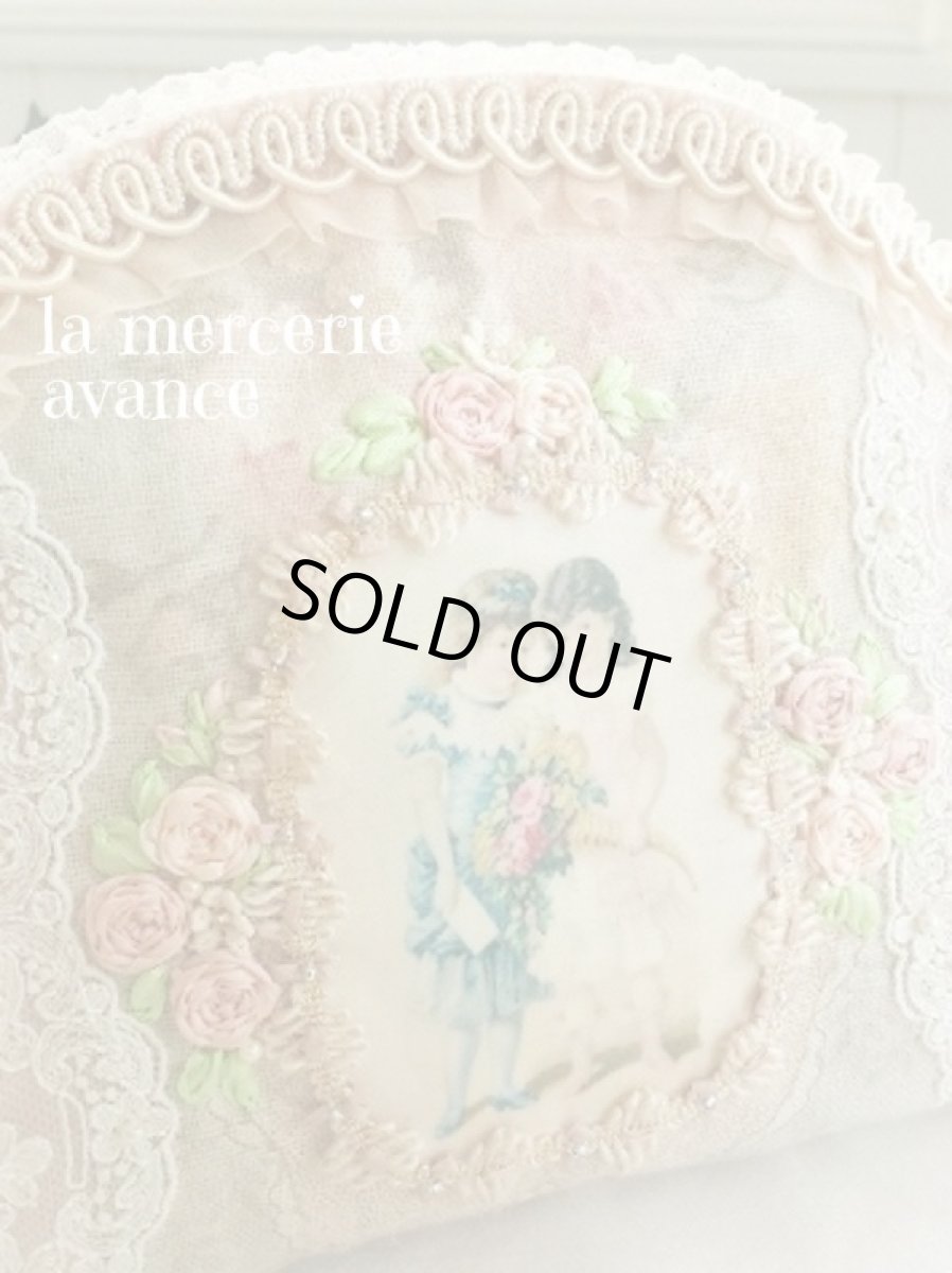 画像1: タッセルの付いたヴィクトリアンなポーチのキット (1)