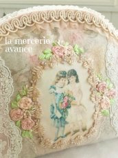 画像1: タッセルの付いたヴィクトリアンなポーチのキット (1)