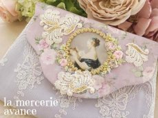 画像2: ネコと婦人のポーチのキット (2)