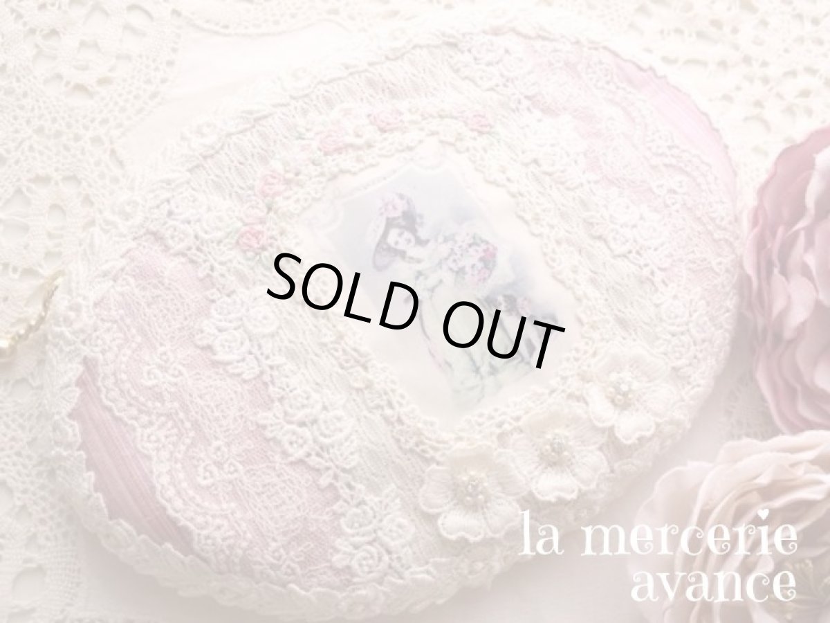 画像2: シルクの楕円ポーチのキット (2)