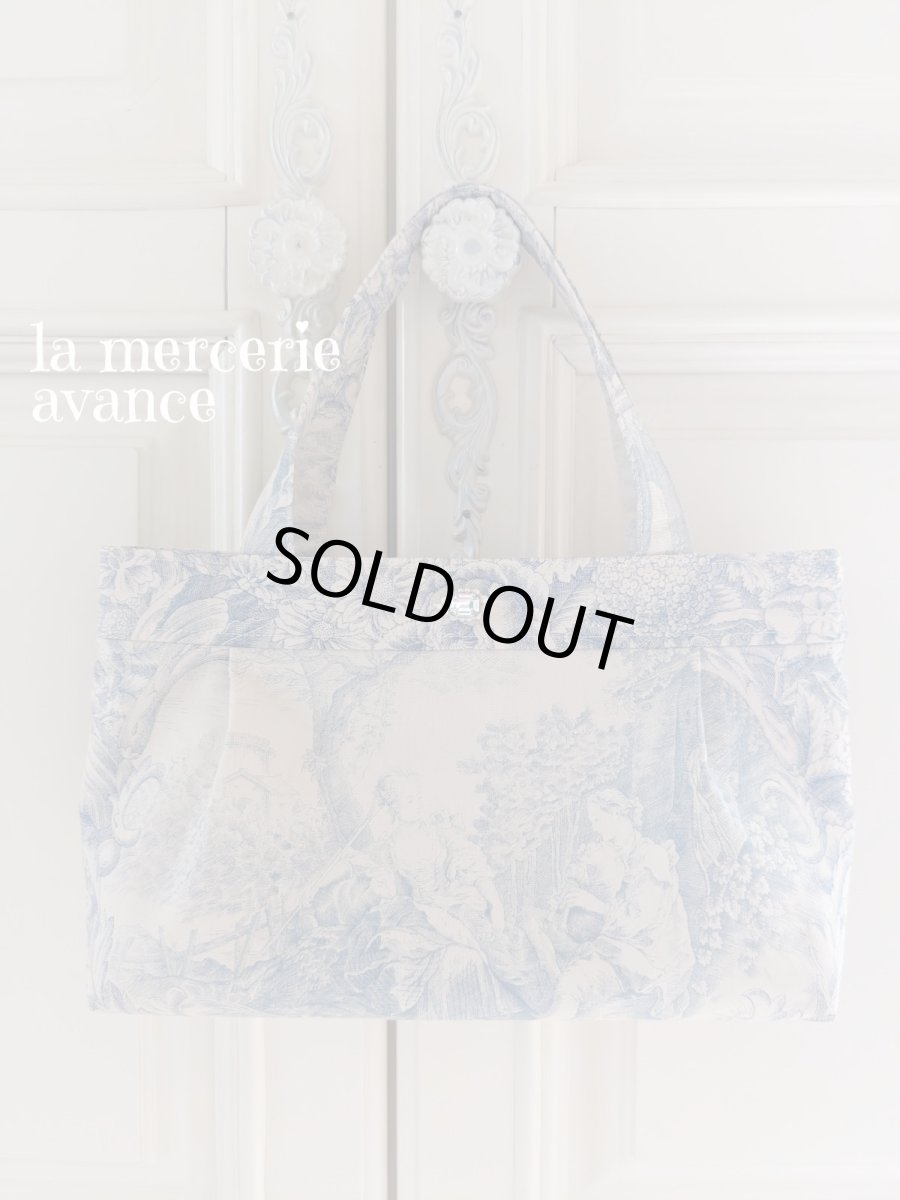 画像1: 【完成品】サブバッグにもいかが？トワル・ド・ジュイのバッグ　 (akiko) 　 (1)