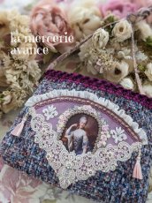 画像1: 【完成品】ヴィクトリアンなポシェット (akiko) (1)