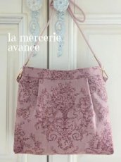 画像2: 【完成品】リネン系エンジェルのポシェット　 (akiko) 　 (2)