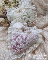 画像5: 【完成品】ハートのピンクッション・ドールクッション (akiko)　 (5)