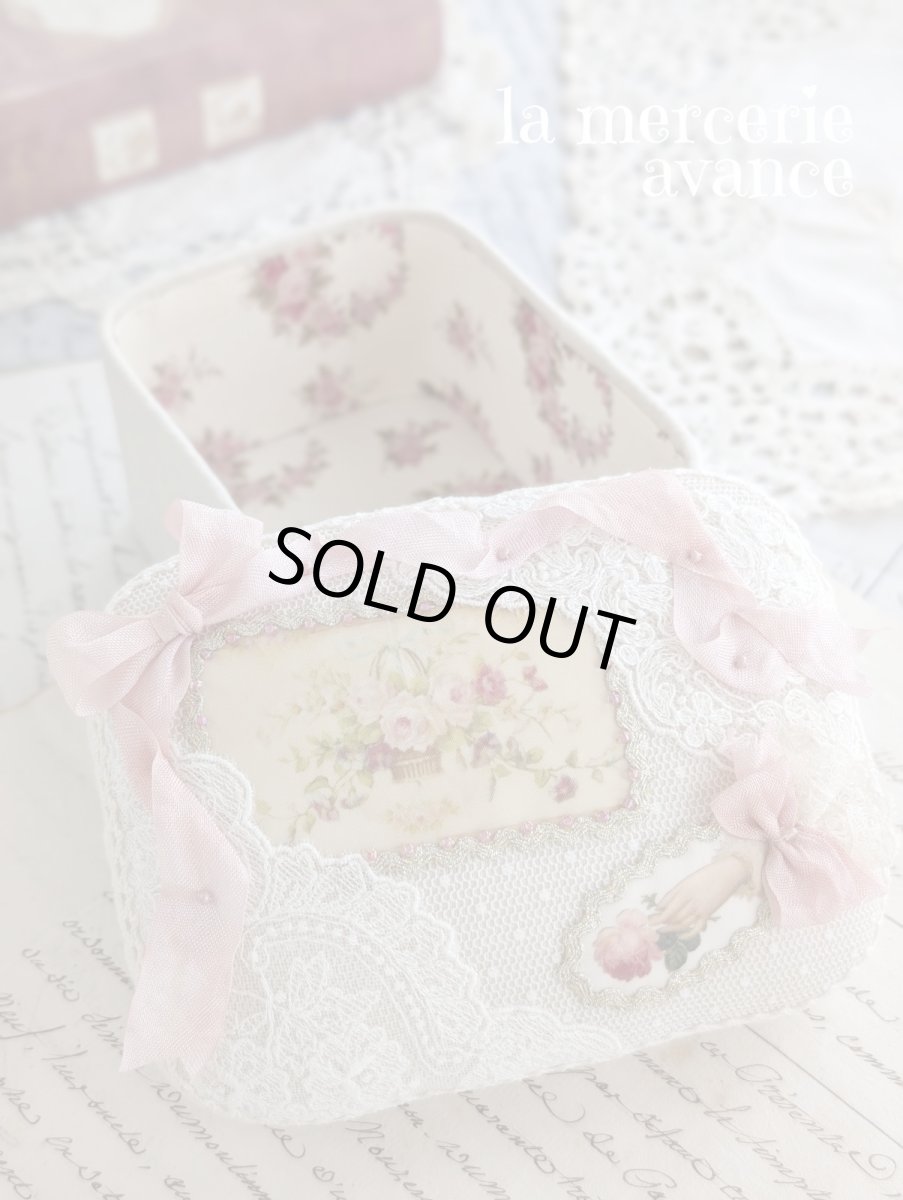 画像1: 【完成品】ヴィクトリアンハンドBOX(akiko)　送料無料 (1)