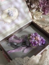 画像4: 布花　〜スミレのブーケ〜　送料無料 (4)