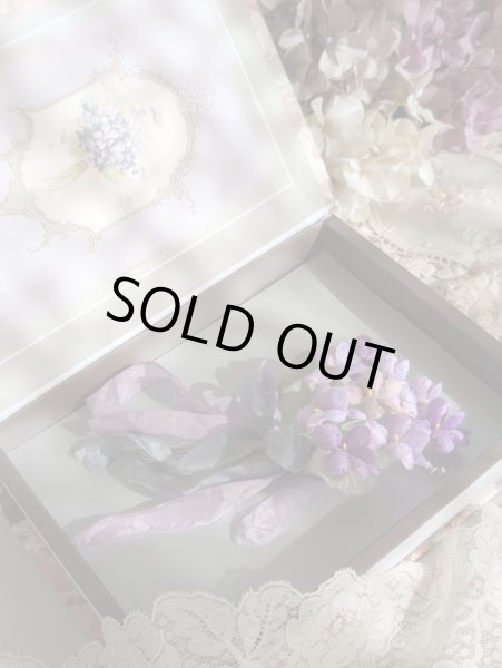 画像4: 布花　〜スミレのブーケ〜　送料無料 (4)