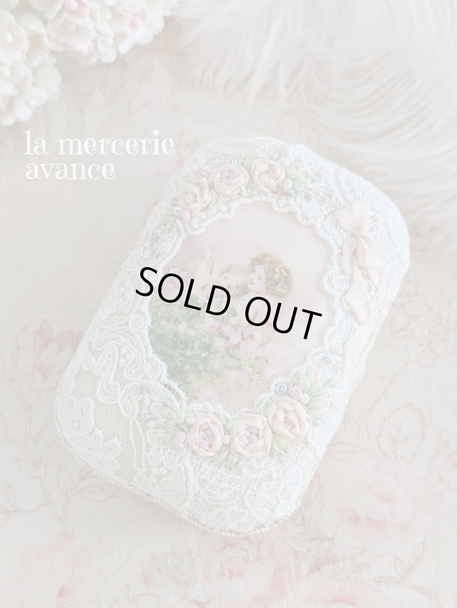 画像1: 【完成品】小箱 ジュエリーケース (akiko)　送料無料 (1)