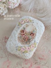 画像1: 【完成品】小箱 ジュエリーケース (akiko)　送料無料 (1)