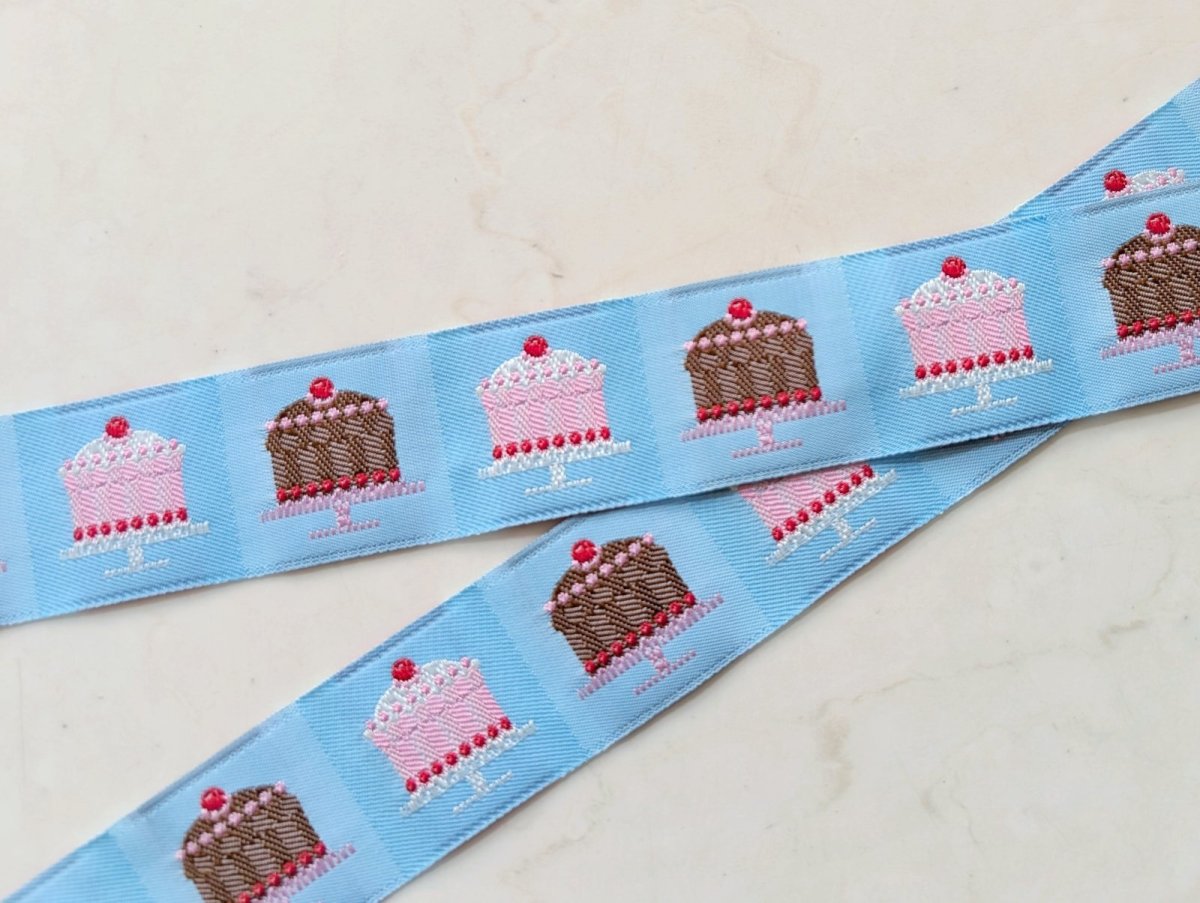 画像1: ジャカードリボン (1)