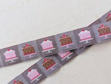 画像1: ジャカードリボン (1)