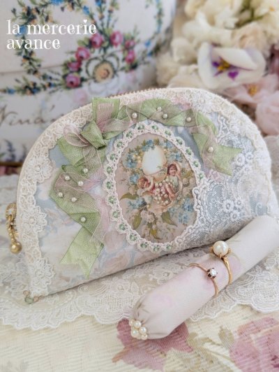 画像1: 【完成品】アクセサリーポーチ(akiko)　