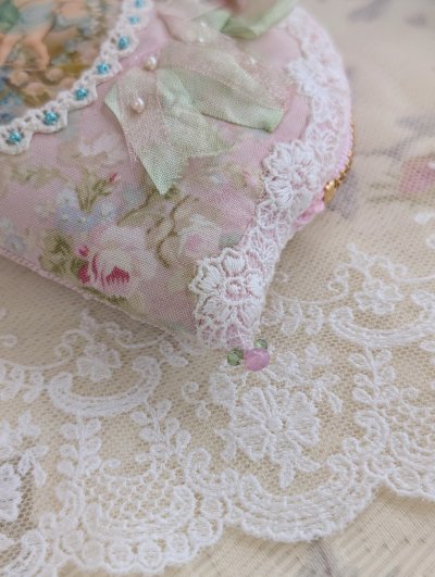 画像2: 【完成品】アクセサリーポーチ(akiko)　
