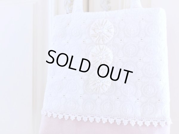 画像2: ヨーヨーキルトのバッグのキット (2)