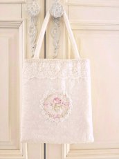 画像1: ローズのホワイトバッグのキット (1)