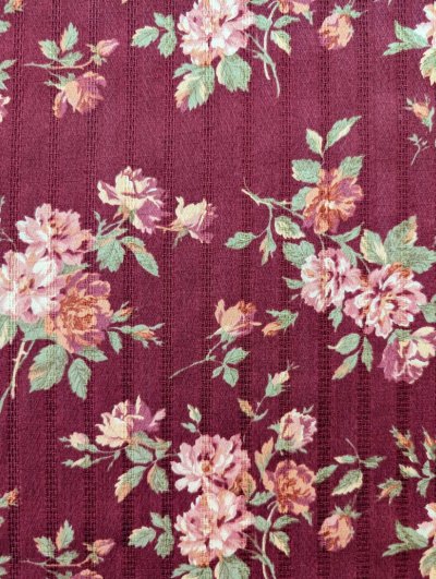 画像1: 中くらいの花柄 