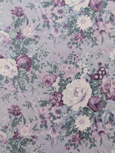 画像1: 中くらいの花柄 