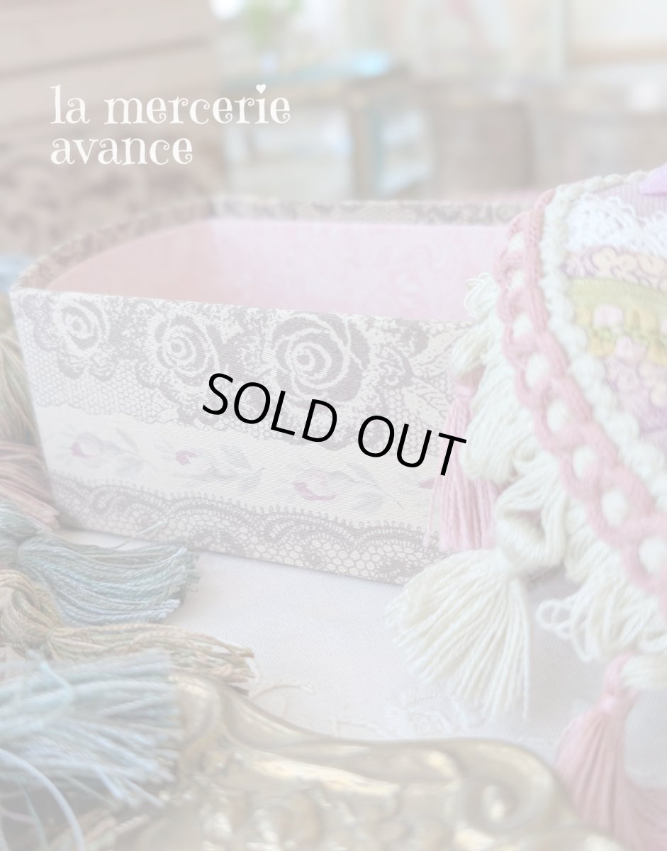 画像5: 【完成品】スミレのブラスチャームがキュートなボックス(akiko)　送料無料 (5)