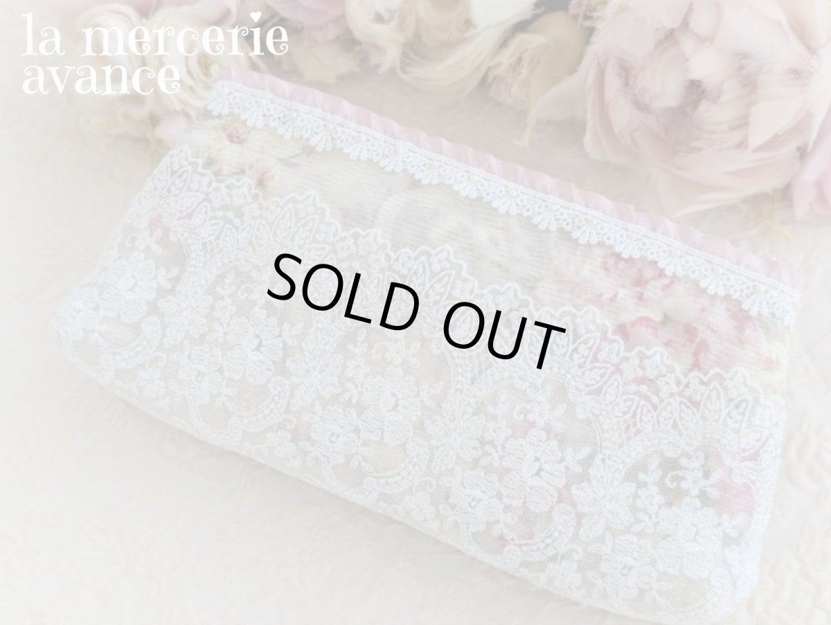 画像3: 【キット】ジャガード生地のフォトカードの女の子のポーチ (3)